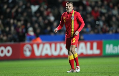 060213 - Wales v Austria, Vauxhall International Friendly Match, Swansea - Wales' Craig Bellamy 