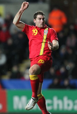 060213 - Wales v Austria, Vauxhall International Friendly Match, Swansea - Wales' Sam Vokes 