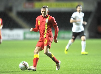 060213 - Wales v Austria - Vauxhall International Friendly Match - Swansea  -  Craig Bellamy of Wales 