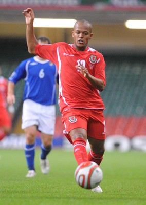 06.09.08 - World Cup 2010 Qualifying Wales v Azerbaijan Wales' Rob Earnshaw 