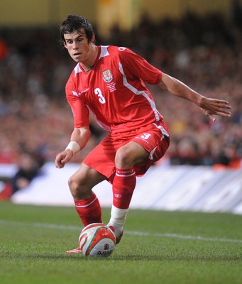06.09.08 - World Cup 2010 Qualifying Wales v Azerbaijan Wales' Gareth Bale 