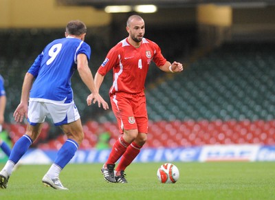 06.09.08 - World Cup 2010 Qualifying Wales v Azerbaijan Wales' Carl Fletcher 