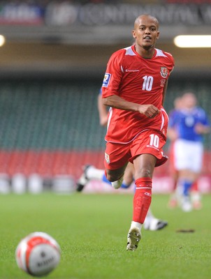06.09.08 - World Cup 2010 Qualifying Wales v Azerbaijan Wales' Rob Earnshaw 