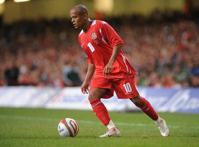 06.09.08 - World Cup 2010 Qualifying Wales v Azerbaijan Wales' Rob Earnshaw 