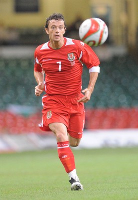 06.09.08 - World Cup 2010 Qualifying Wales v Azerbaijan Wales' Simon Davies 
