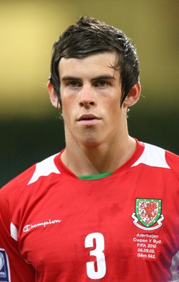 06.09.08... Wales v Azerbaijan, World Cup 2010 Qualifying Match, Cardiff  -  Wales' Gareth Bale  