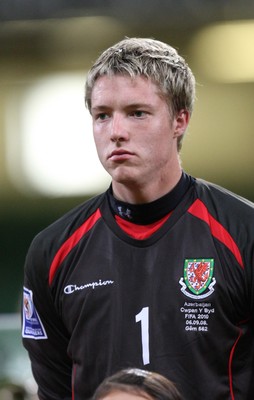 06.09.08... Wales v Azerbaijan, World Cup 2010 Qualifying Match, Cardiff  -  Wales' Wayne Hennessey 
