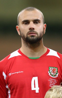 06.09.08... Wales v Azerbaijan, World Cup 2010 Qualifying Match, Cardiff  -  Wales' Carl Fletcher  