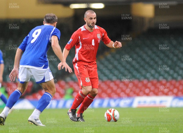 06.09.08 - World Cup 2010 Qualifying Wales v Azerbaijan Wales' Carl Fletcher 