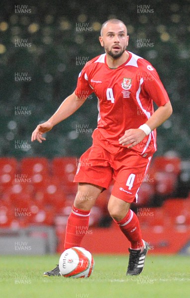 06.09.08 - World Cup 2010 Qualifying Wales v Azerbaijan Wales' Carl Fletcher 