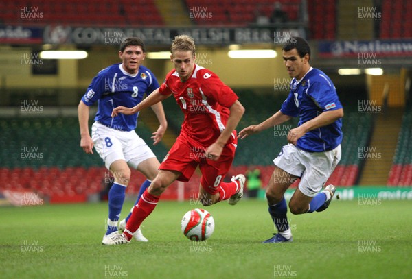 06.09.08... Wales v Azerbaijan, World Cup 2010 Qualifying Match, Cardiff  -  Wales' Ashley Williams 