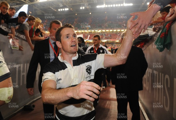 020612 - Wales v Barbarians - Powered by Under Armour -Shane Williams of Barbarians leaves the field the end of the game