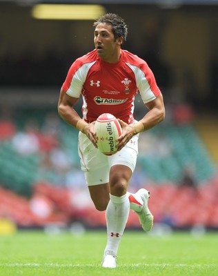 04.06.11 - Wales v Barbarians - DHL Challenge - Gavin Henson of Wales. 