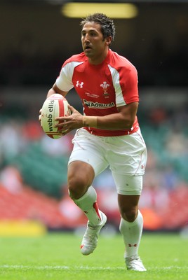 04.06.11 - Wales v Barbarians - DHL Challenge - Gavin Henson of Wales. 