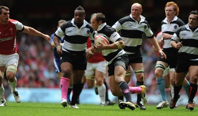 04.06.11 - Wales v Barbarians - DHL Challenge - Sergio Parisse of Barbarians. 