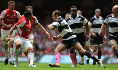 04.06.11 - Wales v Barbarians - DHL Challenge - Sergio Parisse of Barbarians. 