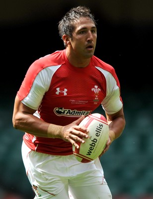 04.06.11 - Wales v Barbarians - DHL Challenge - Gavin Henson of Wales. 