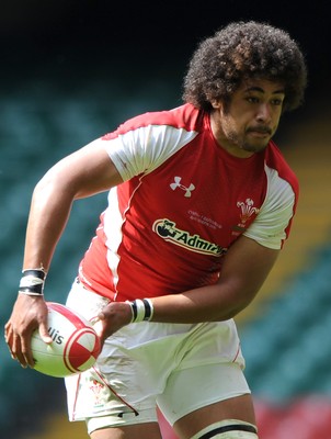 04.06.11 - Wales v Barbarians - DHL Challenge - Toby Faletau of Wales. 