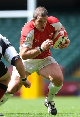 04.06.11 - Wales v Barbarians - DHL Challenge - Paul James of Wales. 