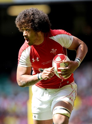 04.06.11 - Wales v Barbarians - DHL Challenge - Toby Faletau of Wales. 