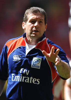 04.06.11 - Wales v Barbarians - DHL Challenge - Referee Alain Rolland. 
