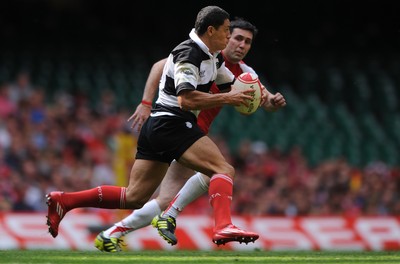 04.06.11 - Wales v Barbarians - DHL Challenge - Doug Howlett of Barbarians. 