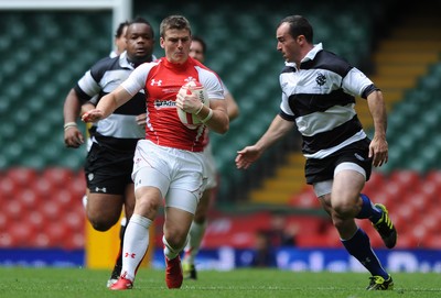04.06.11 - Wales v Barbarians - DHL Challenge - Scott Williams of Wales. 