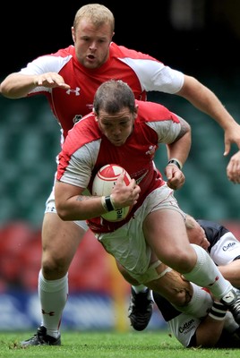 04.06.11 - Wales v Barbarians - DHL Challenge - Paul James of Wales. 