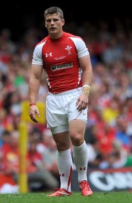 04.06.11 - Wales v Barbarians - DHL Challenge - Scott Williams of Wales. 