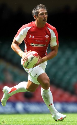 04.06.11 - Wales v Barbarians - DHL Challenge - Gavin Henson of Wales. 