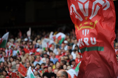 04.06.11 - Wales v Barbarians - DHL Challenge - Wales fans. 