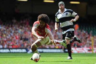 04.06.11 - Wales v Barbarians - DHL Challenge - Toby Faletau of Wales. 