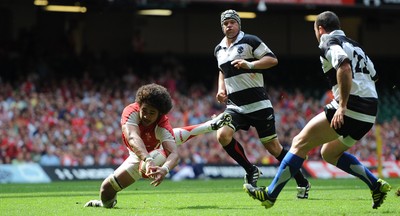 04.06.11 - Wales v Barbarians - DHL Challenge - Toby Faletau of Wales. 