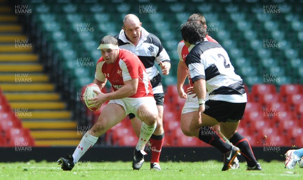 04.06.11 - Wales v Barbarians - DHL Challenge - Ryan Bevington of Wales. 