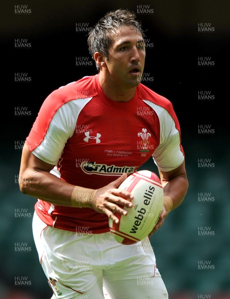 04.06.11 - Wales v Barbarians - DHL Challenge - Gavin Henson of Wales. 