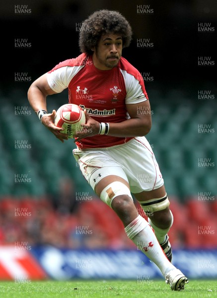 04.06.11 - Wales v Barbarians - DHL Challenge - Toby Faletau of Wales. 