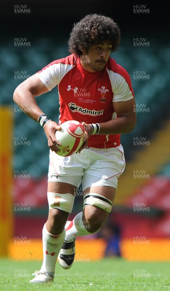 04.06.11 - Wales v Barbarians - DHL Challenge - Toby Faletau of Wales. 