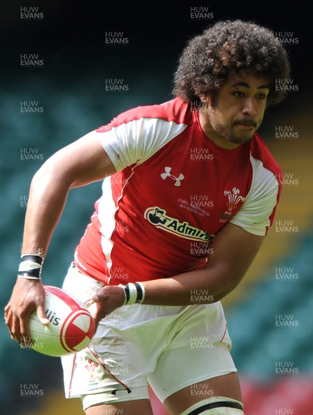 04.06.11 - Wales v Barbarians - DHL Challenge - Toby Faletau of Wales. 