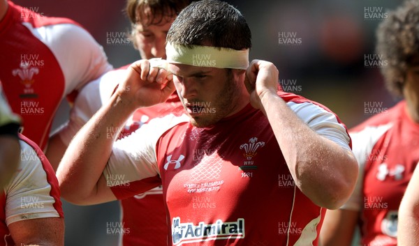 04.06.11 - Wales v Barbarians - DHL Challenge - Ryan Bevington of Wales. 