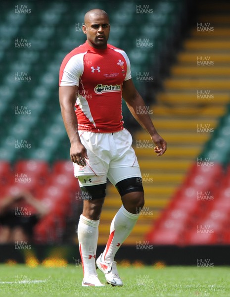 04.06.11 - Wales v Barbarians - DHL Challenge - Aled Brew of Wales. 