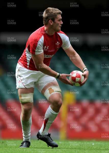 04.06.11 - Wales v Barbarians - DHL Challenge - Dan Lydiate of Wales. 