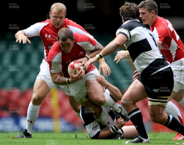 04.06.11 - Wales v Barbarians - DHL Challenge - Paul James of Wales. 