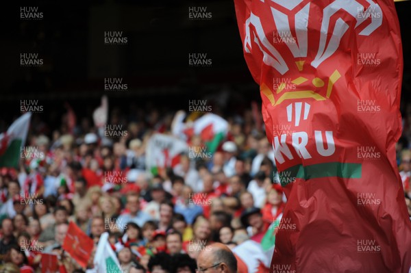 04.06.11 - Wales v Barbarians - DHL Challenge - Wales fans. 