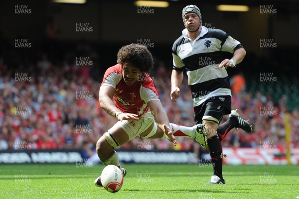 04.06.11 - Wales v Barbarians - DHL Challenge - Toby Faletau of Wales. 