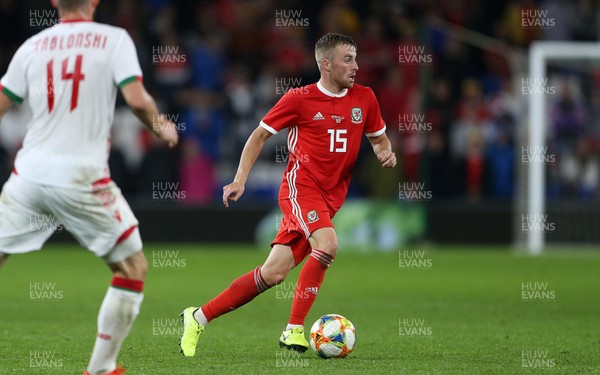 090919 - Wales v Belarus - International Friendly - Joe Morrell of Wales