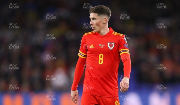 131121 - Wales v Belarus, 2022 World Cup Qualifying Match - Harry Wilson of Wales
