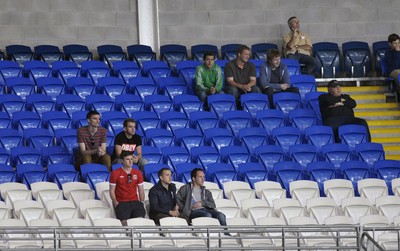 070912 - Wales v Belgium - FIFA 2014 World Cup Qualifying Match -    Empty seats at the Cardiff City stadium during the match 