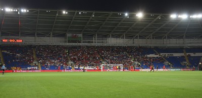 070912 - Wales v Belgium, FIFA 2014 World Cup Qualifying match - Wales take on Belgium with plenty of vacant seats
