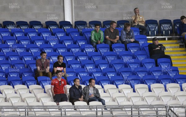 070912 - Wales v Belgium - FIFA 2014 World Cup Qualifying Match -    Empty seats at the Cardiff City stadium during the match 