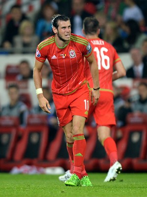 120615 - Wales v Belgium - UEFA European Championship 2016 Qualifier -Gareth Bale of Wales